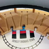 Roundhouse for 5 Trains Chipped Track (Doesn't affect use) Wooden - Used