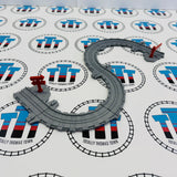 Fold-Out S-Curve Track Used - Take n Play