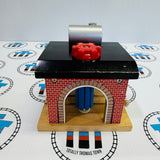 Engine Wash #1 Marked Track Fair Condition Wooden - Used