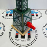Cranky the Crane Green Fair Condition #2 Chipping Paint Wooden - Used