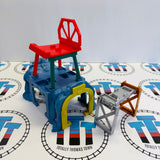 Percy 6-in-1 Set #3 No Train/Missing 1 Railing/Different Colour Pieces Used - Trackmaster Revolution