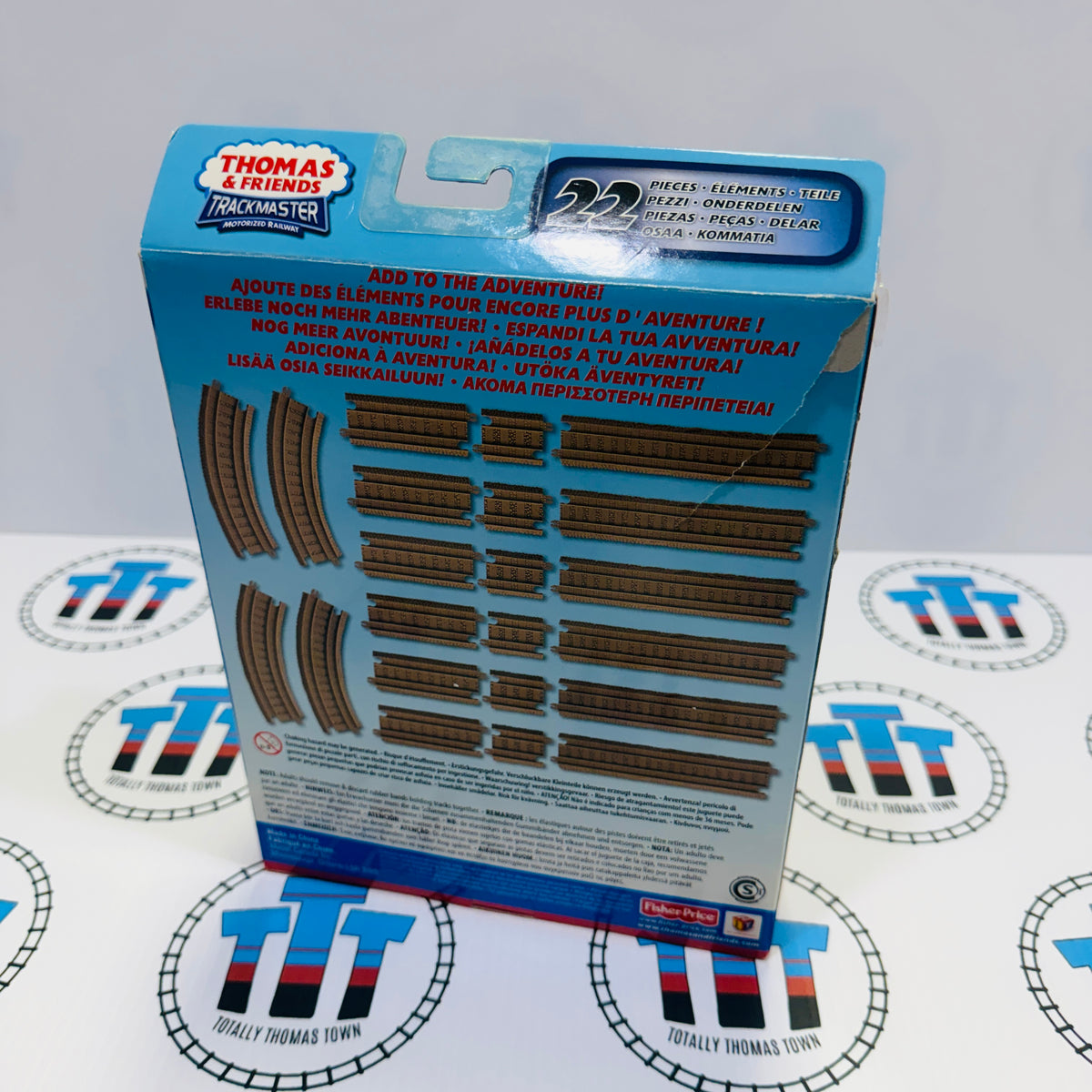 Straight & Curved Track Pack New Ripped Box - Trackmaster – Totally ...