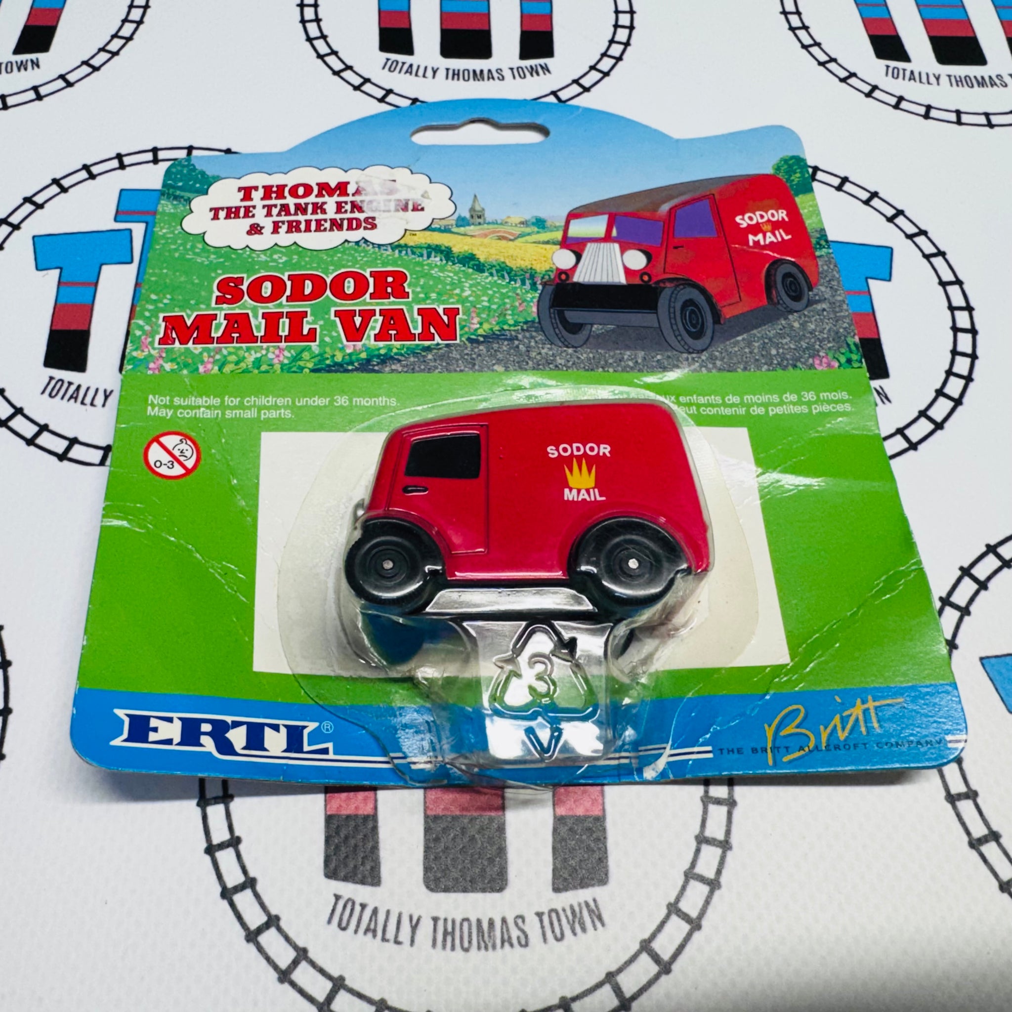 Sodor Mail Van Damaged Packaging (1999) ERTL - New – Totally
