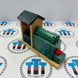 Battery Charging Station #1 (Spins/Lights Not Working) Wooden - Usedk