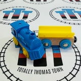 Plastic Other Brand Blue Train Wooden - Used