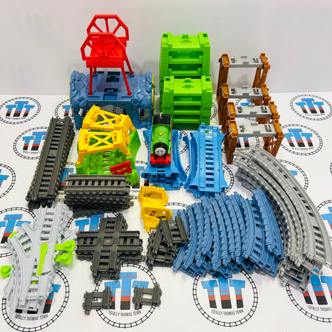 Percy 6-in-1 Set with Train Complete Used - Trackmaster Revolution