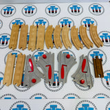 Expansion Track Pack with Adapters Missing Ramps (Thomas Wood Mattel) Used - Thomas Brand