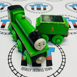 Henry & Tender (Learning Curve 1994) Fair Condition Chipping Paint Wooden Rare - Used