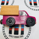 Crosby Delivery Truck #1 (1994 Learning Curve) Rare Fair Condition Wheels and Chipping Paint Wooden - Used