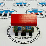 Red Roof House Rare #2 Slightly Peeling Sticker Wooden - Used