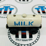 Tidmouth Milk Tanker Fair Condition Learning Curve 1999) Rare Wooden - Used