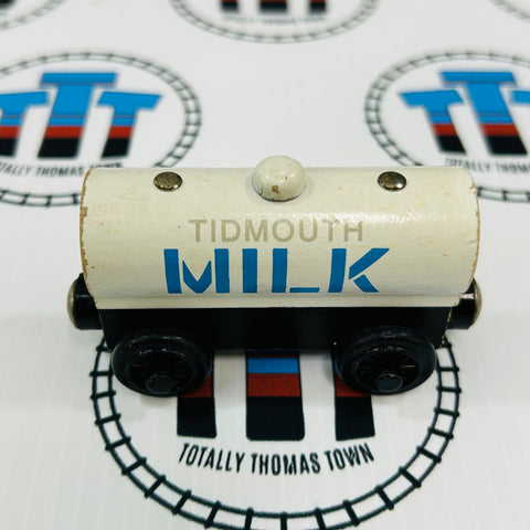 Tidmouth Milk Tanker Fair Condition Learning Curve 1999) Rare Wooden - Used