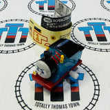 Clear Glitter Thomas Determined Capsule Plarail Wind Up “All Engines Go” - New in Opened Package