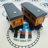 Light up and Reveal (Roll and Glow) Annie and Clarabel (Mattel) Wooden - Used