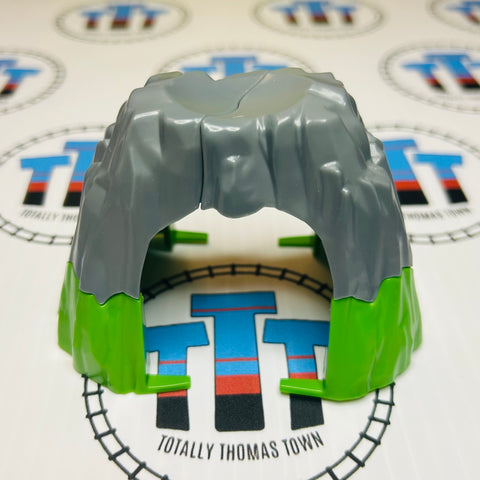 Grey & Green Mountain Tunnel Capsule Plarail - Used