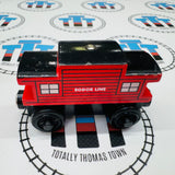 Sodor Line Caboose (Learning Curve 1999) Rare Chipped Paint Wooden - Used