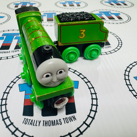 Henry & Tender (Learning Curve) Poor Condition Chipping Paint Wooden - Used