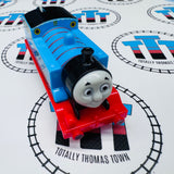 Mud Covered Thomas Blue Wheels (2013 Mattel) Fair Condition Used - Trackmaster Revolution