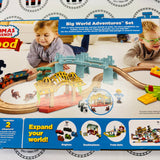 Big World Adventure Set (Thomas Wood Mattel) Wooden - New