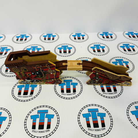 Pirate Ship Bridge Wooden - Used