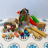 Santa's Workshop Express Set Complete with Trains - Used