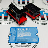Donald with Tender (2002) with Character Card Used - Take Along