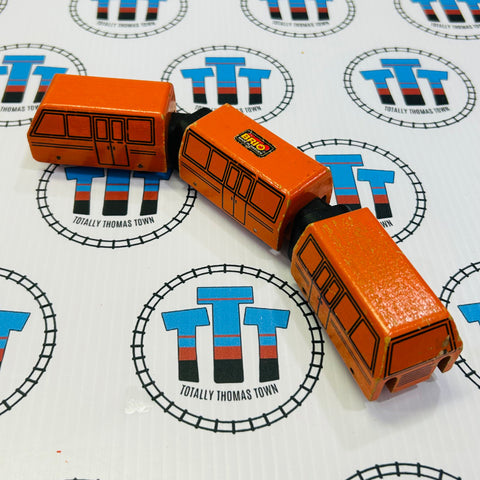 BRIO 33512 Vintage Intercity Train #1 Damaged Magnet Wooden - Used