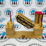 Pont levant BRIO Vintage côtés en bois toit rouge 33357 occasion - Bois