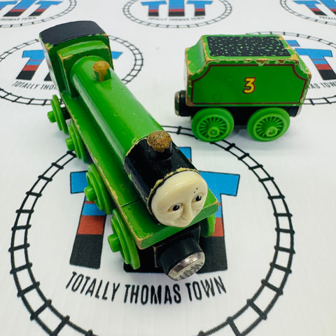 Henry & Tender (Learning Curve 1994) Poor Condition Chipping Paint Wooden Rare - Used