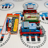 Thomas Reindeer Express with Snowglobe Train (NO WATER) with Character Card Used - Take Along