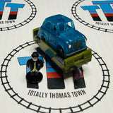 Clear Glitter Sir Topham Hatt's Car with Figure & Flatbed Pull Along Capsule Plarail - Used