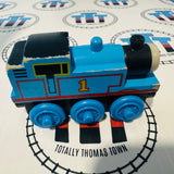 Thomas #66 Different Eyes Chipping Paint (Learning Curve 1999) Wooden Rare - Used