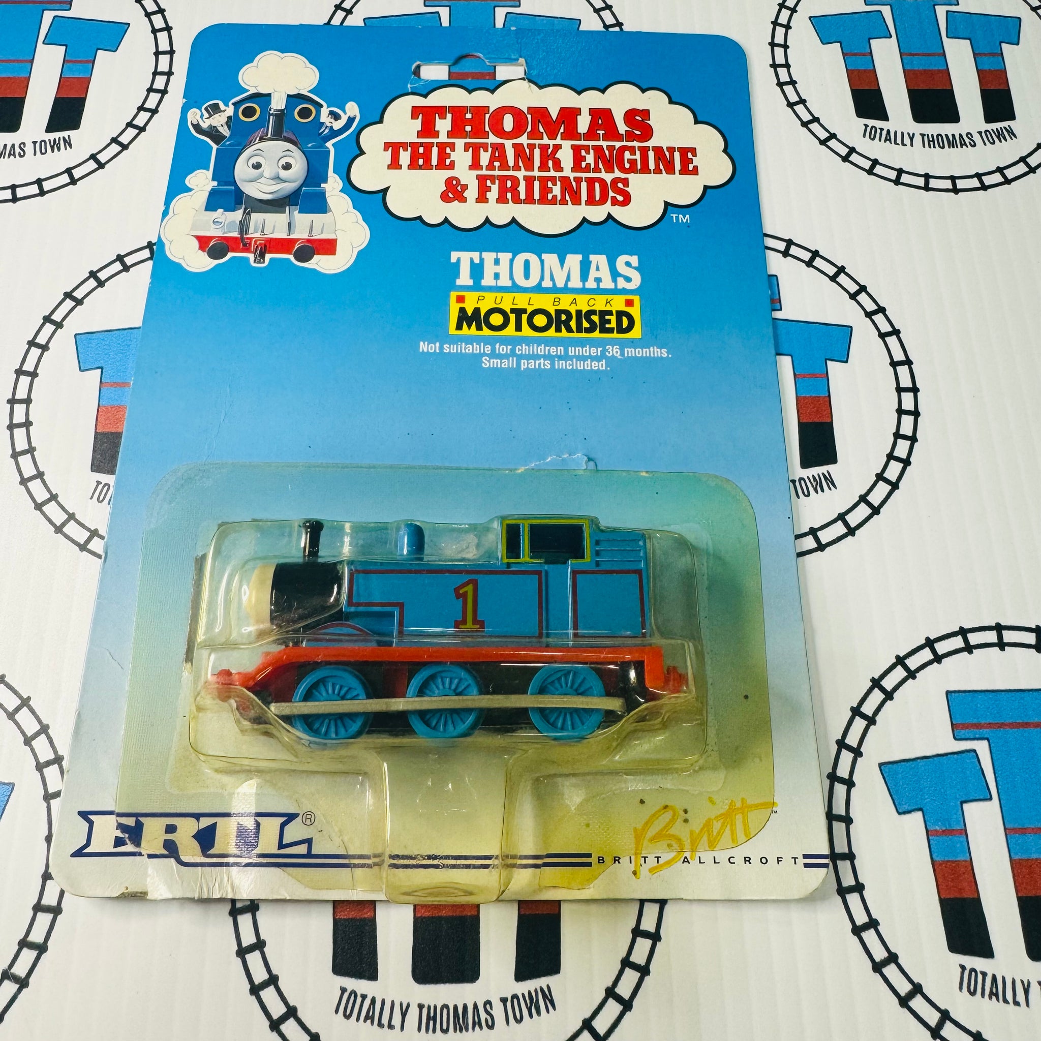 Pull back thomas train shop