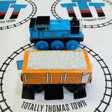 Tidmouth Station Travel Set with Thomas & Orange Rickety RARE Wooden - Used