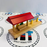 BRIO 33252 Station Platform with Seat with 2 Figures Vintage - Used