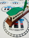 Thomas Medium Set #1 Complete No Trains (Damaged Station Roof/Drawbridge Railing) Used - TOMY