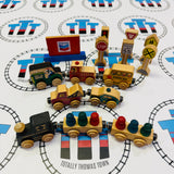 Train Value Pack #4 Other Brand Wooden - Used