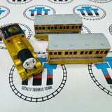 80th Anniversary Gold Thomas, Annie and Clarabel New NO Box - TOMY