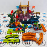 Crystal Caves and Trains Mega Set with Trains Complete All Engines Go Used - Motorized