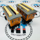 Annie & Clarabel with 4 Accessories (2020 Mattel) Good Condition Wooden - Used
