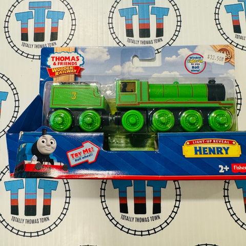 Light-Up Reveal Henry (Mattel) Wooden - New in Box