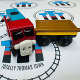 Lorry 1 (2003) with Flatbed (Learning Curve 2001) Good Condition Wooden - Used