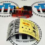 Clear Glitter James Capsule Plarail Pull Along - New in Opened Package