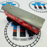 Sodor Mail Car #2 (Learning Curve 1996) Rare Chipping Paint Wooden - Used