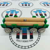 BRIO 33696 Wagon de transport de grumes avec 3 billes en bois - Occasion