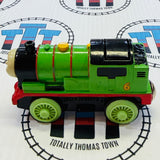 Battery Percy (Learning Curve 2002) Newer Face Discoloured Fair Condition Wooden - Used
