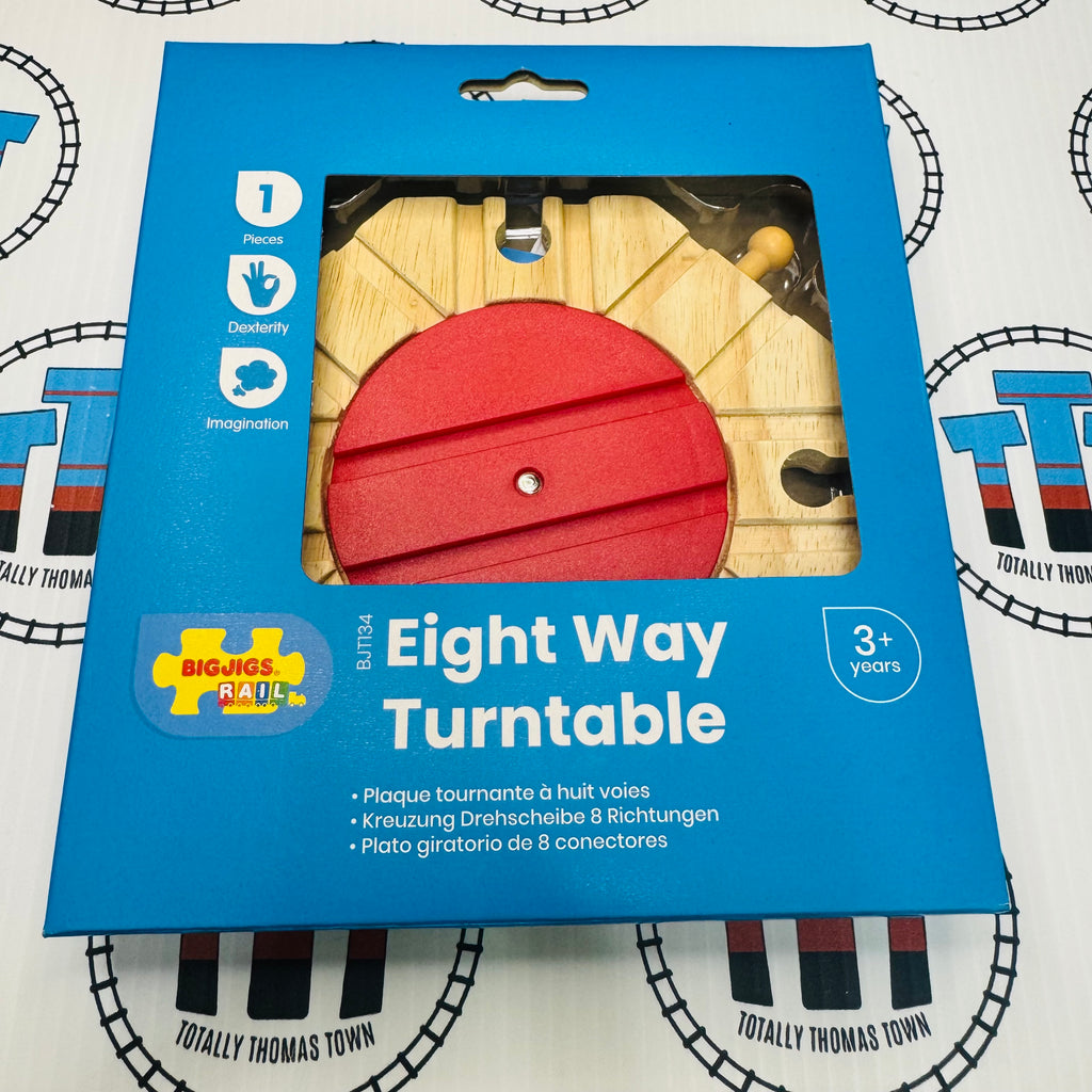 Voie ferrée en bois avec plaque tournante à 8 voies, ELC. Thomas, Brio, IKEA, Compatible Bigjigs, - Canada Voie ferrée en bois avec plaque tournante à 8 voies, ELC. Thomas, Brio, IKEA, Compatible Bigjigs, - Canada