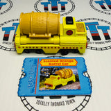 Orange Barrel Car with Character Card Used - Take Along