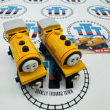 Bill and Ben with Card (Learning Curve) Good Condition Wooden - Used