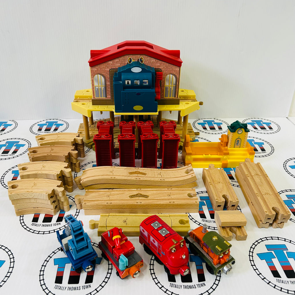 Chuggington Light Sounds Calley s Rescue Set Used Totally Thomas Town